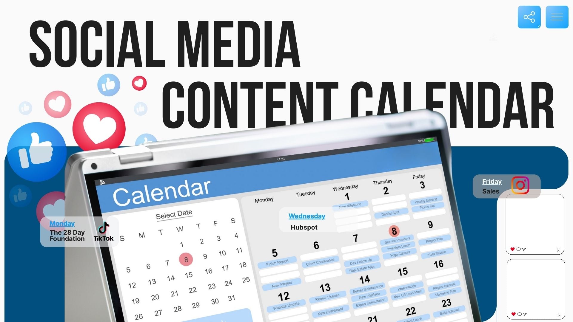 How to Create a Social Media Content Calendar That Saves You Time