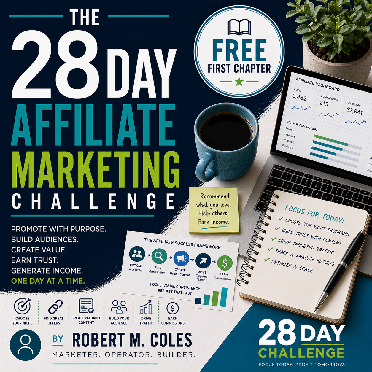 FREE SAMPLE - The 28 Day Affiliate Marketing Challenge - First Chapter