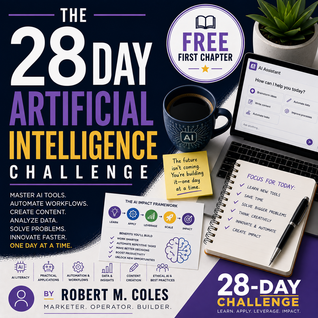 FREE SAMPLE - The 28 Day Artificial Intelligence Challenge - First Chapter