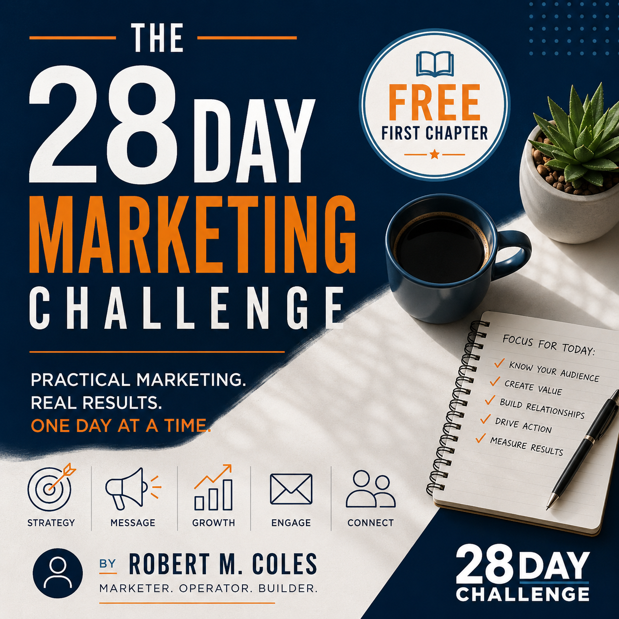FREE SAMPLE - The 28 Day Marketing Challenge - First Chapter