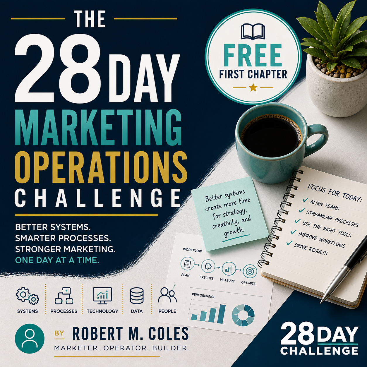 FREE SAMPLE - The 28 Day Marketing Operations Challenge - First Chapter