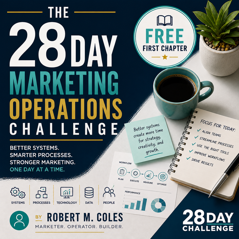 FREE SAMPLE - The 28 Day Marketing Operations Challenge - First Chapter