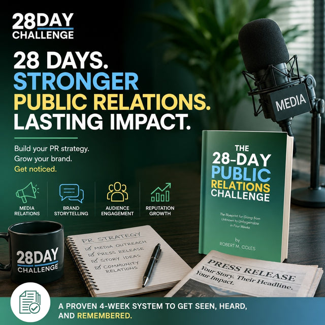 The 28-Day Public Relations Challenge
