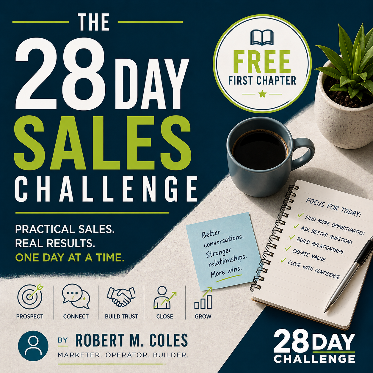 FREE SAMPLE - The 28 Day Sales Challenge - First Chapter