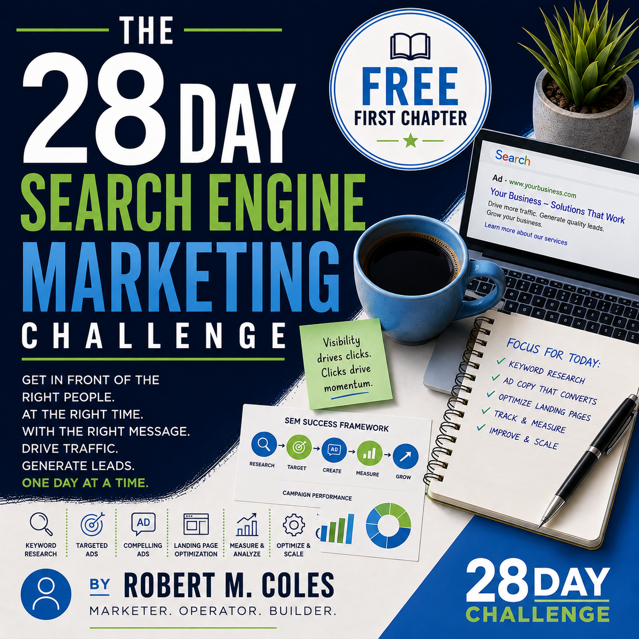 FREE SAMPLE - The 28 Day Search Engine Marketing Challenge - First Chapter