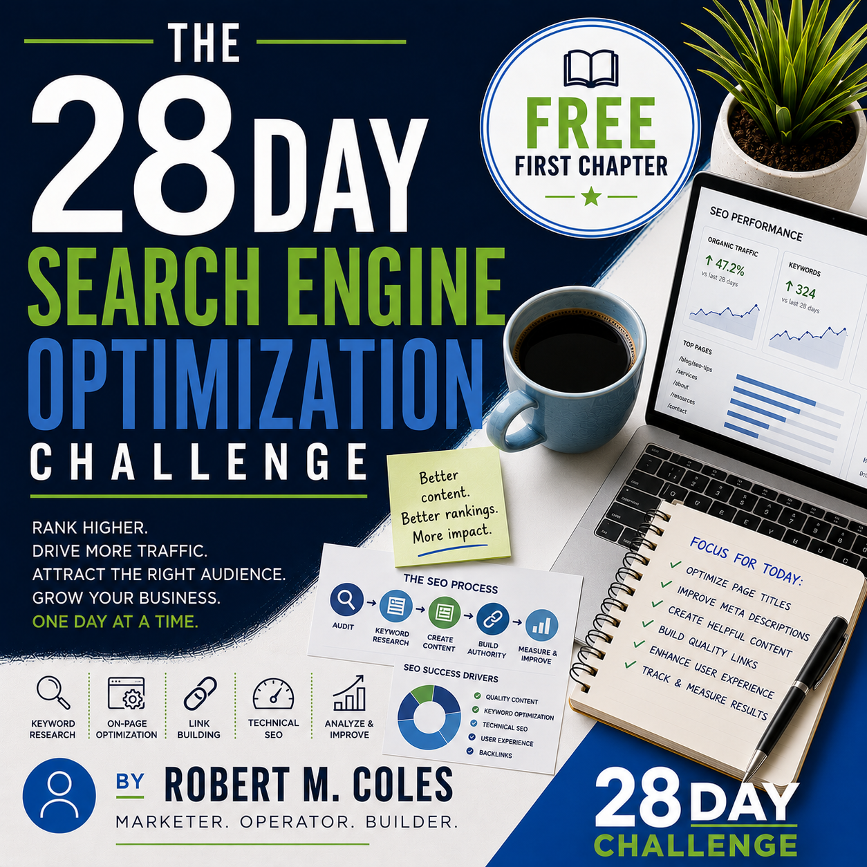 FREE SAMPLE - The 28 Day Search Engine Optimization Challenge - First Chapter
